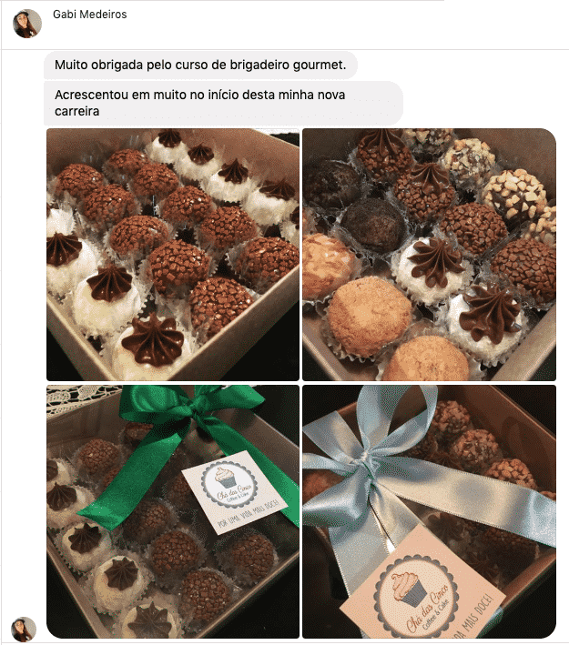 Docinhos Gourmet - Padaria e Confeitaria Degustare - Doces